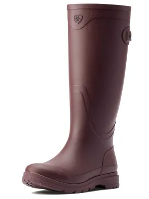 30% OFF - ARIAT Kelmarsh Wellington Boots - Womens - Maroon - Size: UK 5.5