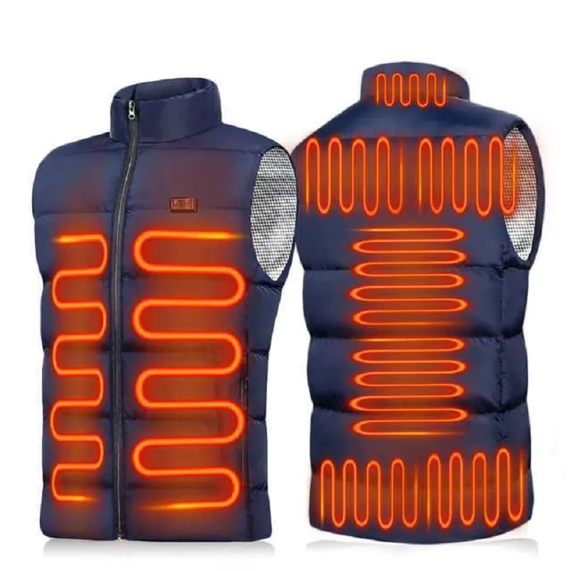 9 Areas Heated Vest Thermal Winter Jacket BLXCK NORWAY™