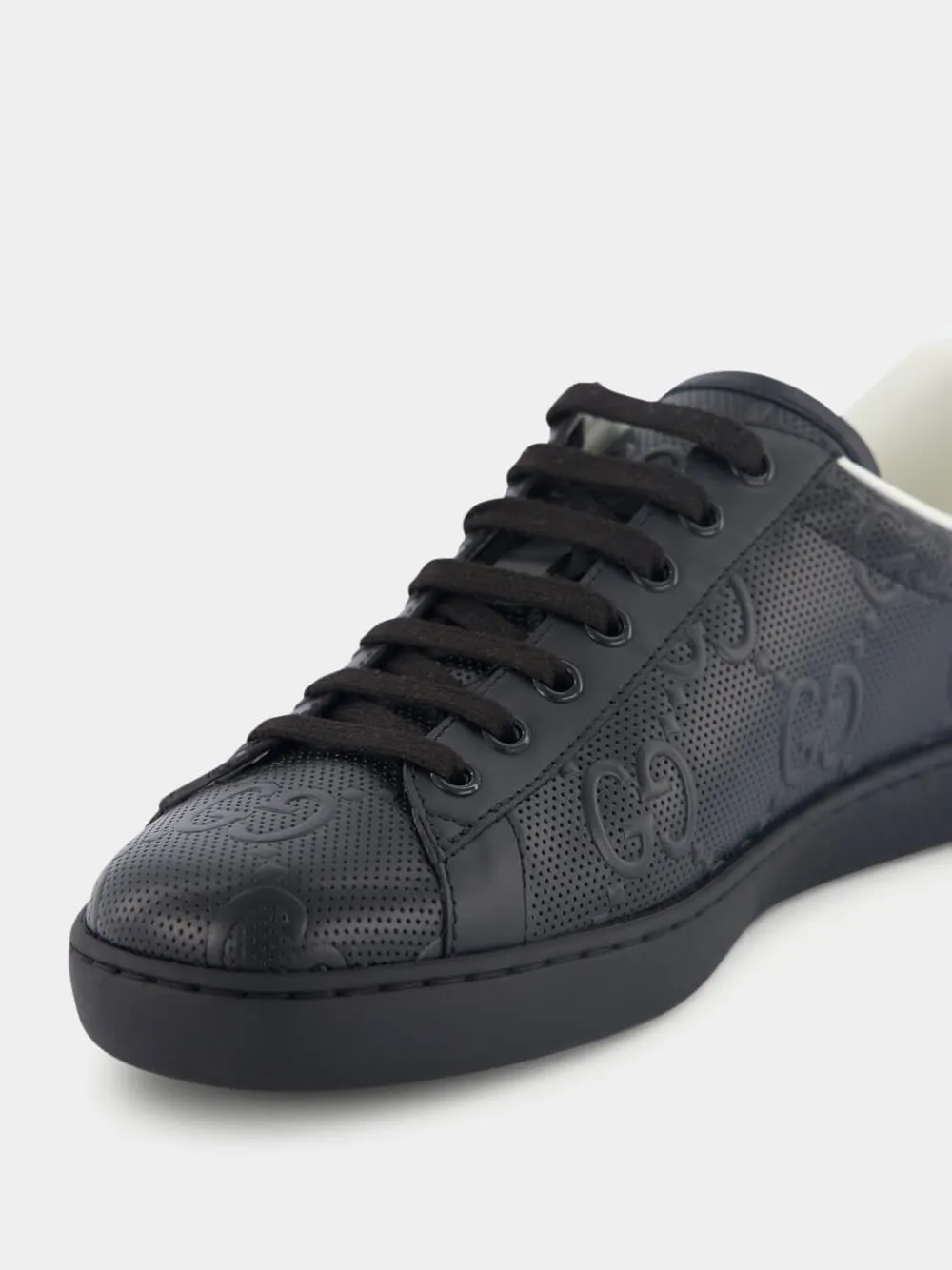 Ace Gg Embossed Sneaker