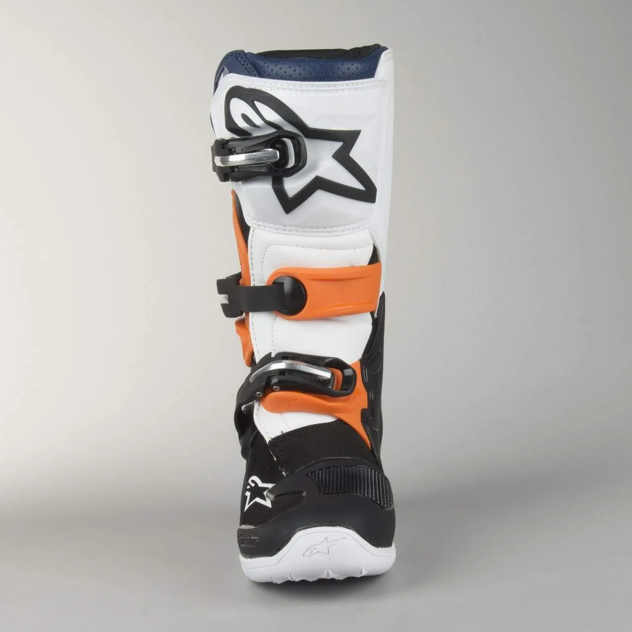 Alpinestars Tech 7S Youth Black/Orange/Blue Motocross Boots