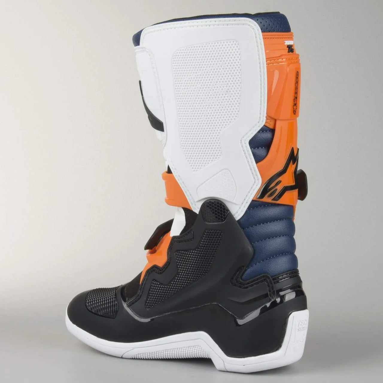 Alpinestars Tech 7S Youth Black/Orange/Blue Motocross Boots