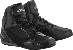 Alpinestars Women's Stella Faster-3 Drystar Motorcycle Boots, Black/Silver