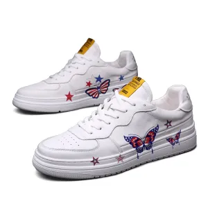 American Flag Butterfly Low Top Sneaker