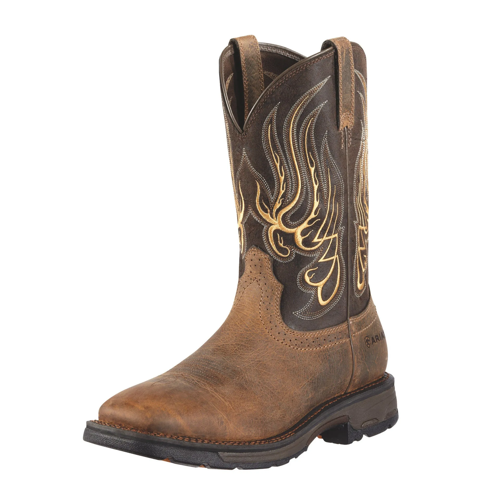 Ariat Mens Workhog Mesteno Work Boot Earth