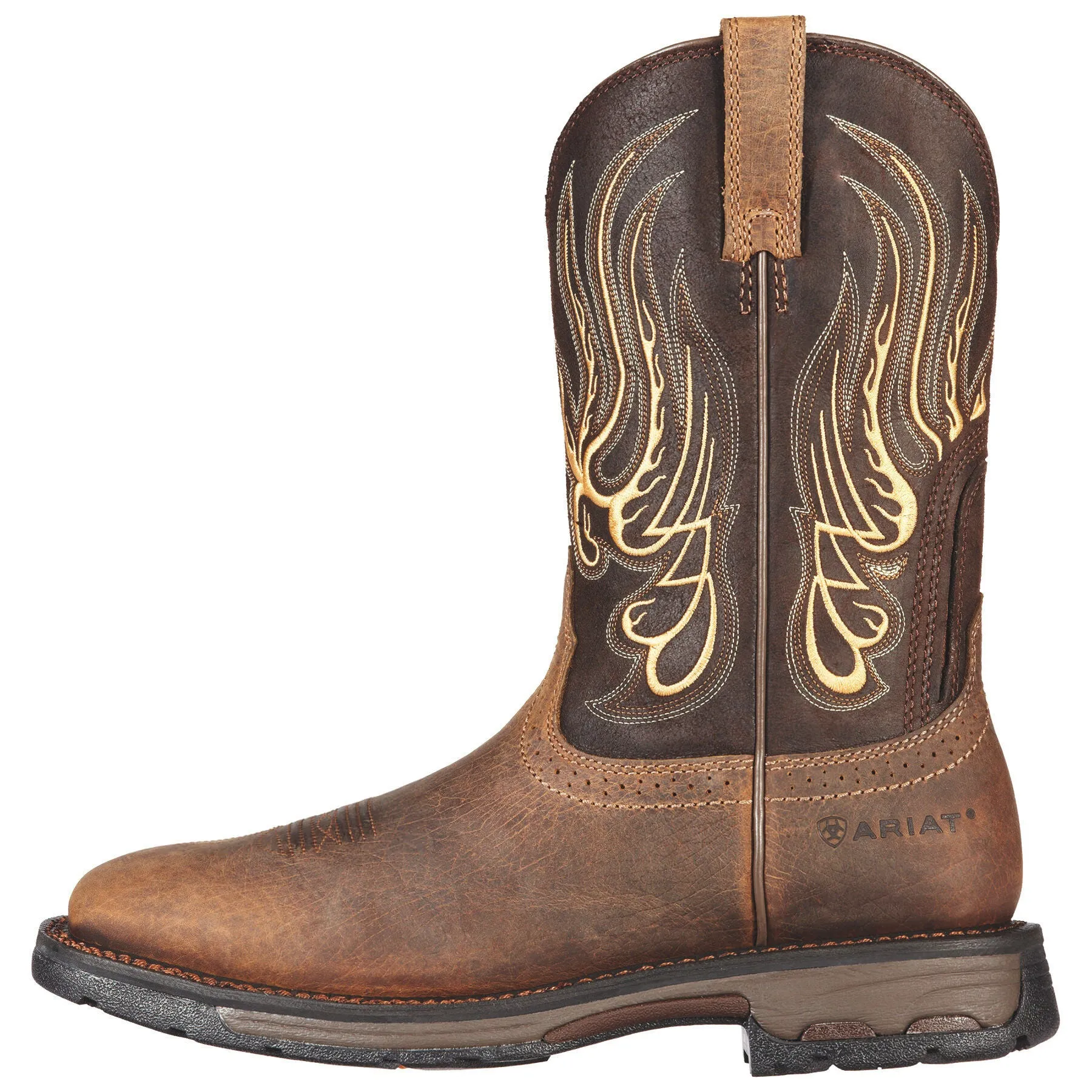 Ariat Mens Workhog Mesteno Work Boot Earth