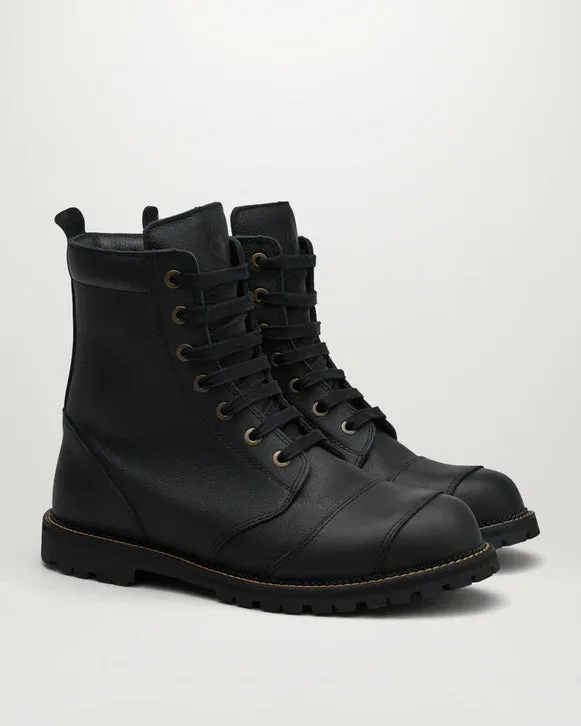 Belstaff Resolve Leather Motorcycle Boots