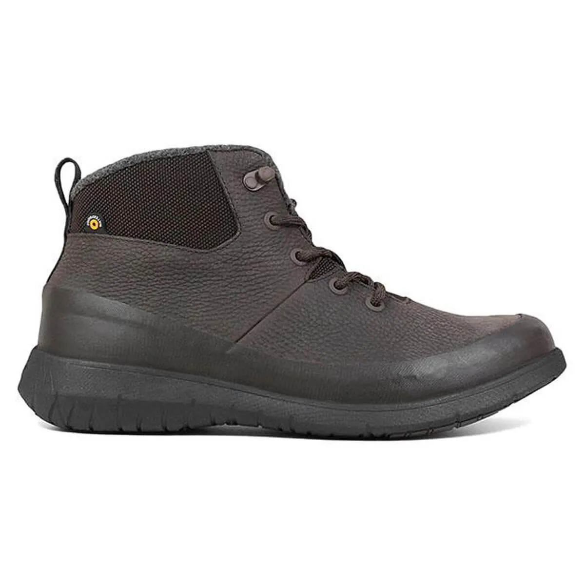 Bogs Men's Casual Boots - Freedom Lace Mid, Dark Brown, Size 10M | 72470-201-100