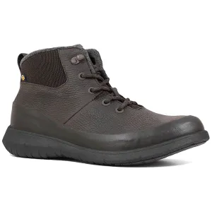 Bogs Men's Casual Boots - Freedom Lace Mid, Dark Brown, Size 10M | 72470-201-100