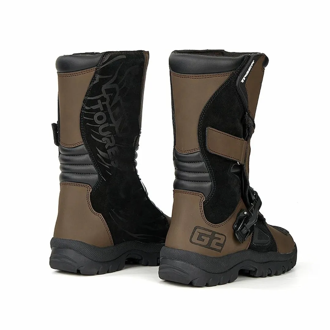 Brown Motocross Boots