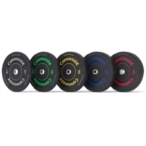 Cannons UK Sport Bumper Plates 5kg to 25kg