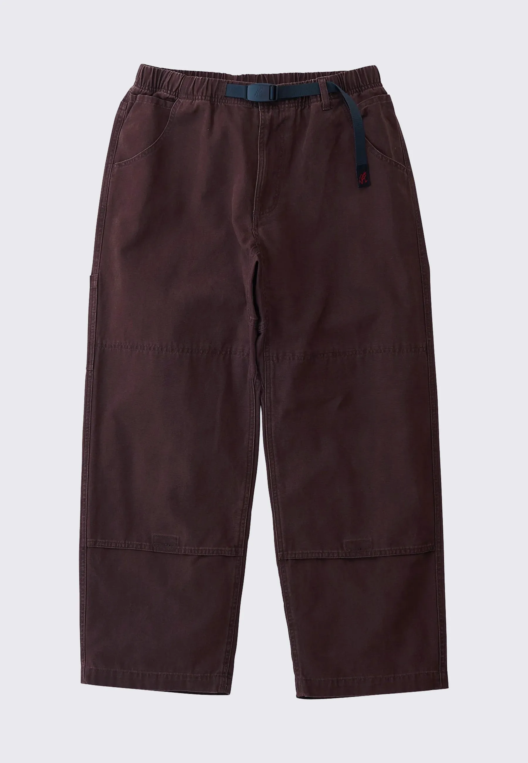 Canvas Double Knee Pant - Dark brown