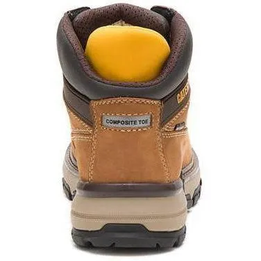 CAT Women's Excavator Superlite Nano Toe WP Work Boot - Brown - P91199