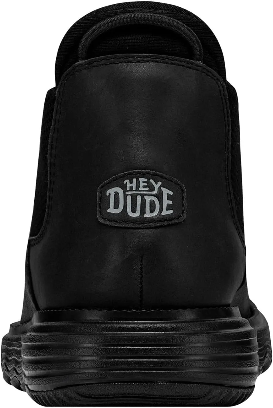 Chelsea Boots Branson Craft Leather Boot Hey Dude, Black/Black