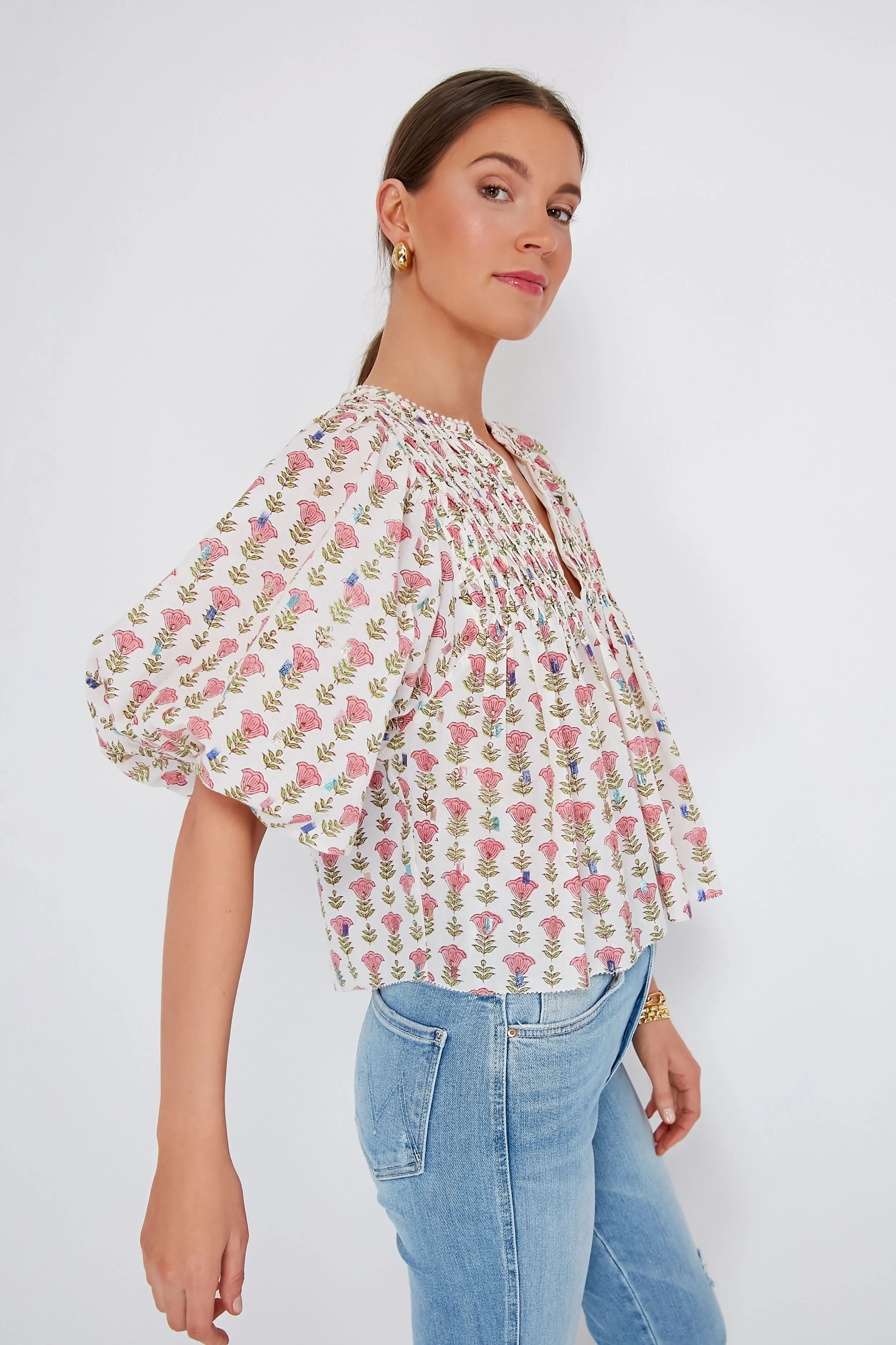 Cherry Blossom Jiby Blouse