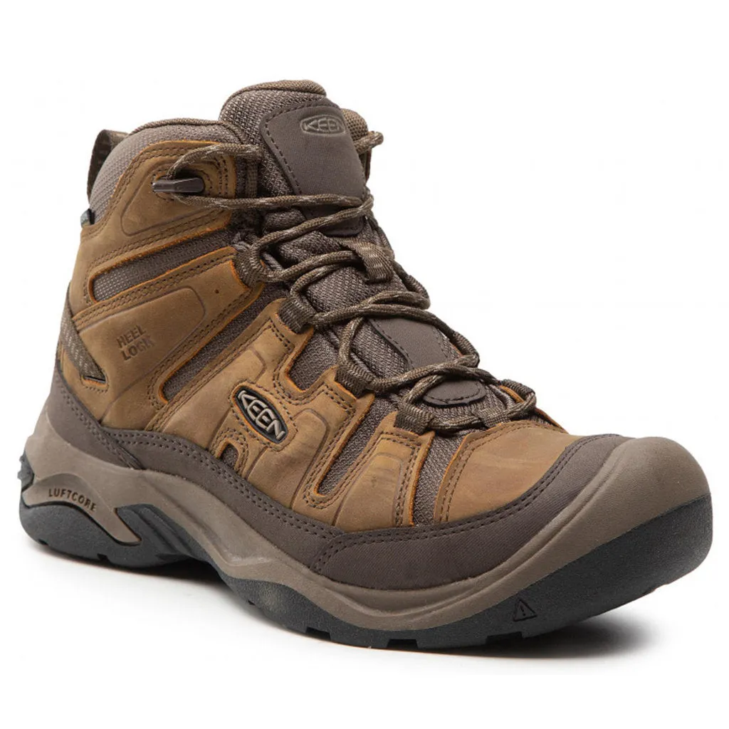 Circadia Mid Leather And Mesh Men's Waterproof Hiking Boots