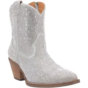 Dingo Ladies Rhinestone Cowgirl Leather Bootie Style Di577