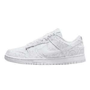 Dunk Low White Paisley