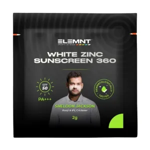 Elemnt 50 SPF Suncreen Sachets (Pack of 5)