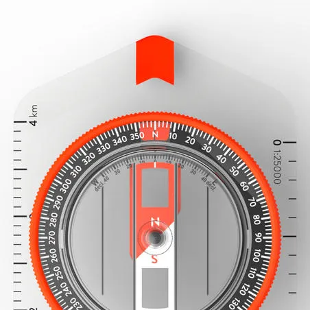 Explorer 500 baseplate orienteering and hiking compass