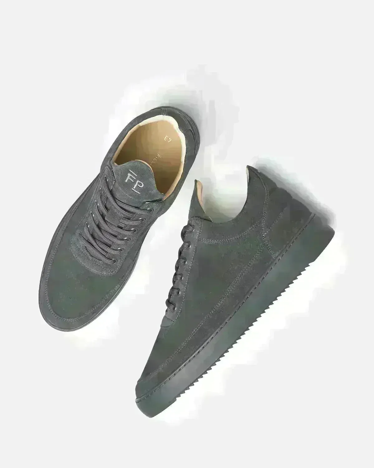 Filling Pieces sneakers antraciet grijs