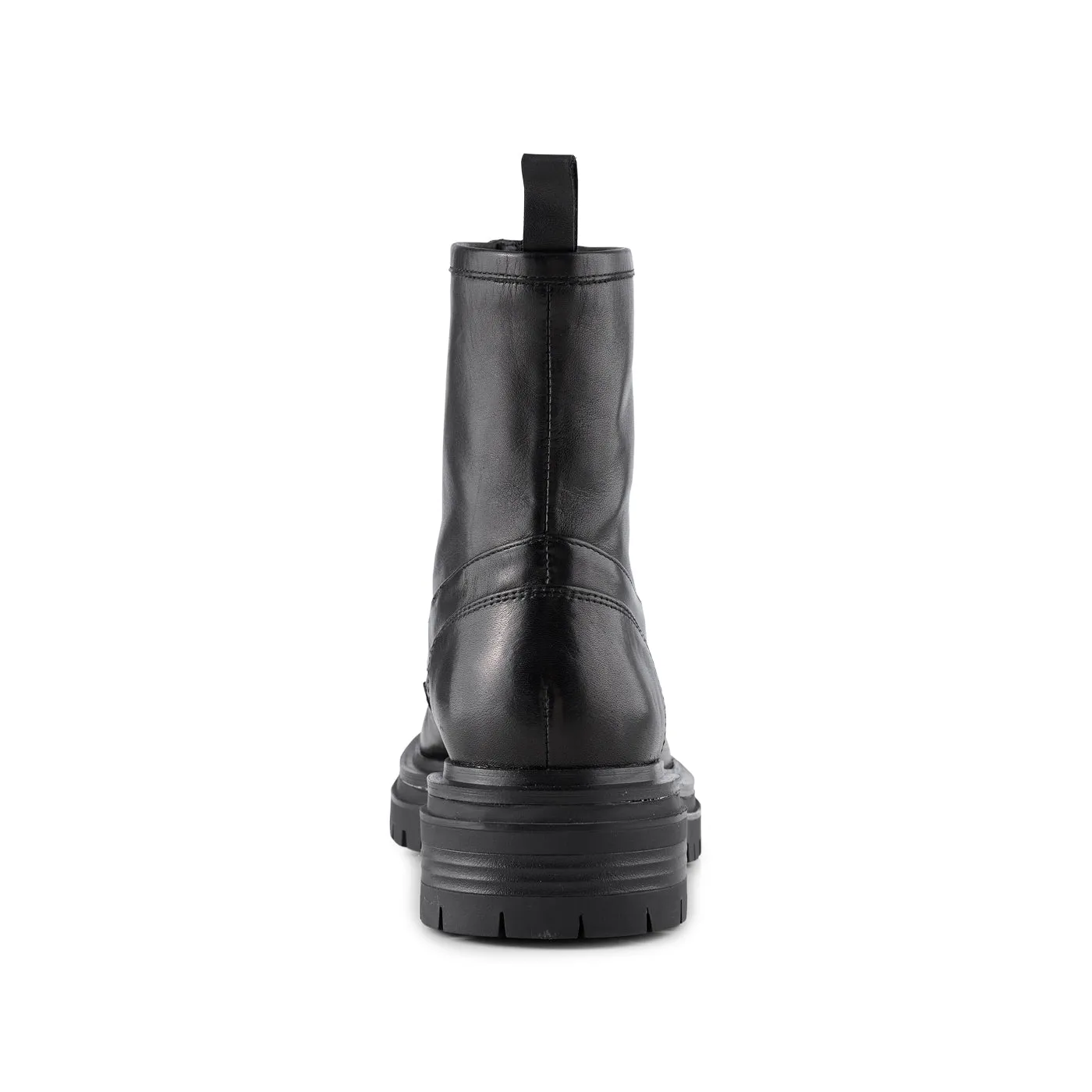 Franka boot leather - BLACK