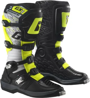 Gaerne GX-1 Evo motocross boots, black/white/green