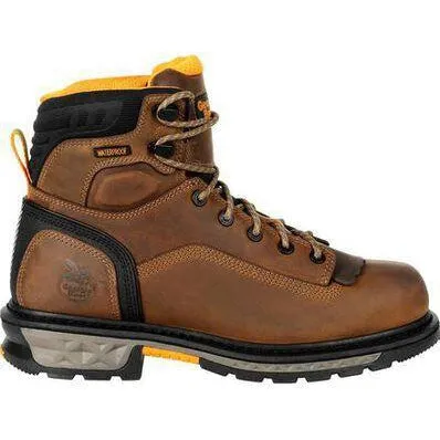 Georgia Men's LTX 6" Comp Toe WP Carbo-Tec Work Boot- Brown - GB00391