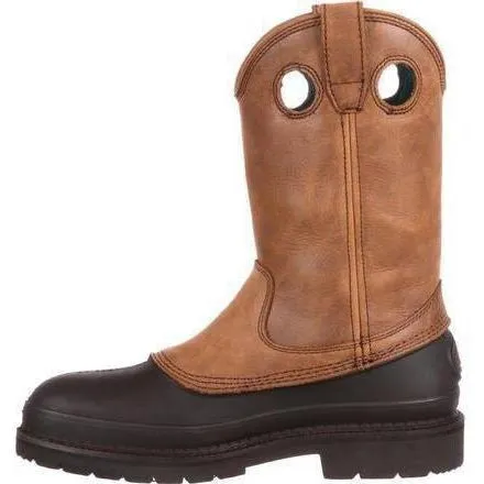 Georgia Men's Muddog Wellington Work Boot - Brown - G5514