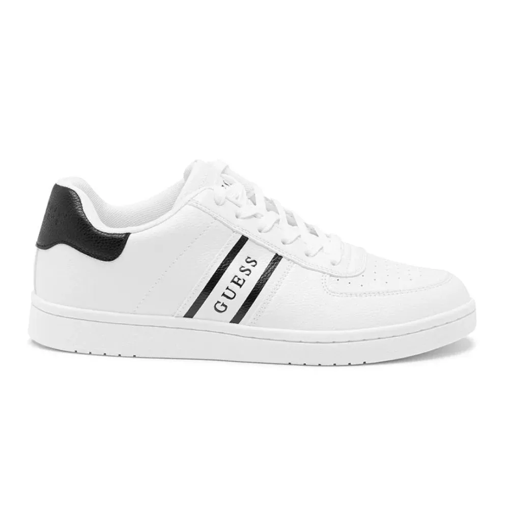 GUESS Longle Logo Low-Top Sneakers Men - WHT