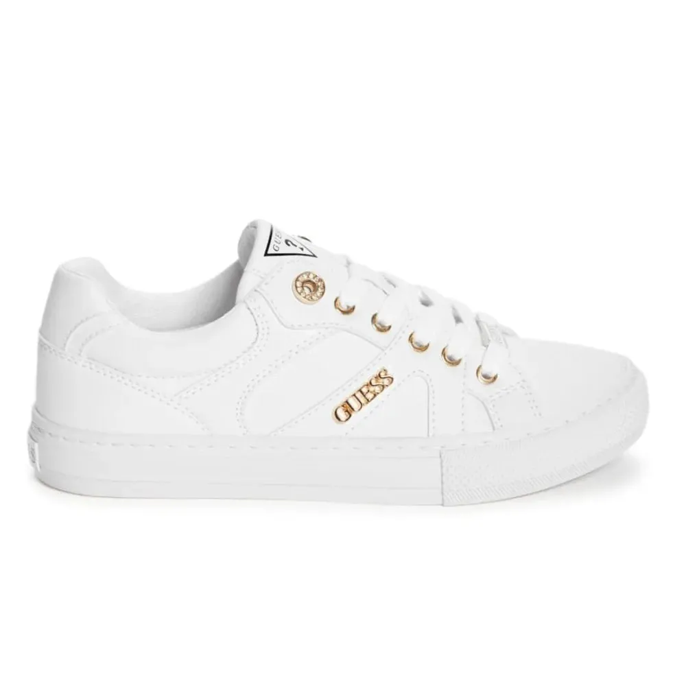 GUESS Mines Low-Top Sneakers Women - WHT