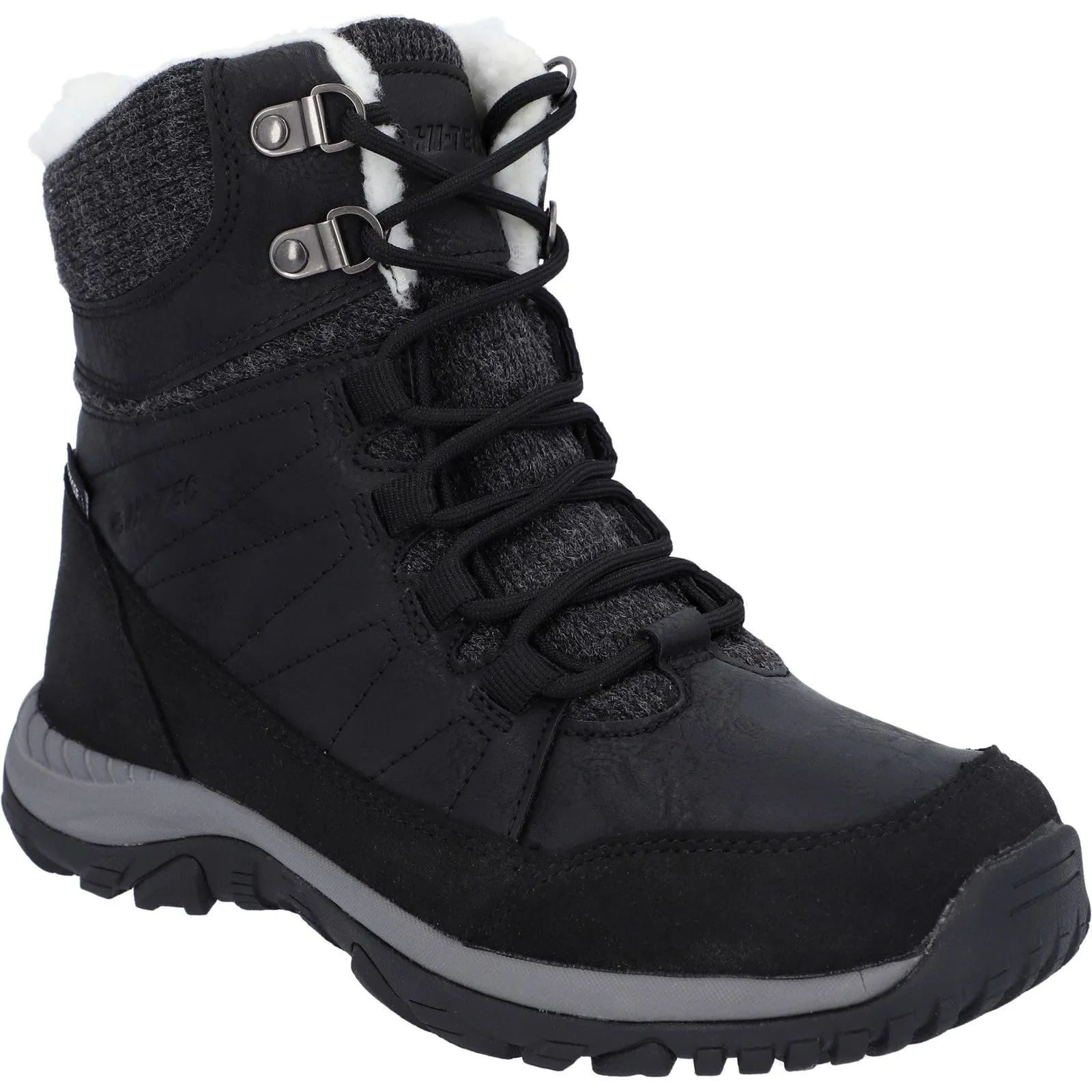 Hi-Tec Womens Riva Hiking Boots - Black