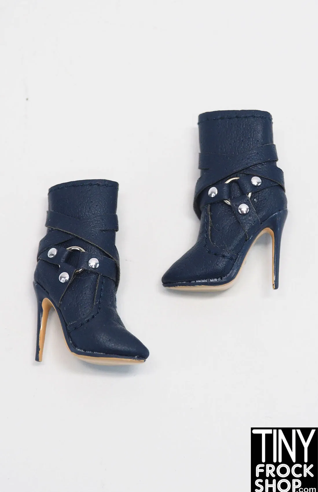 Integrity FR Legendary Con Haute Monde Navy Stud Boots