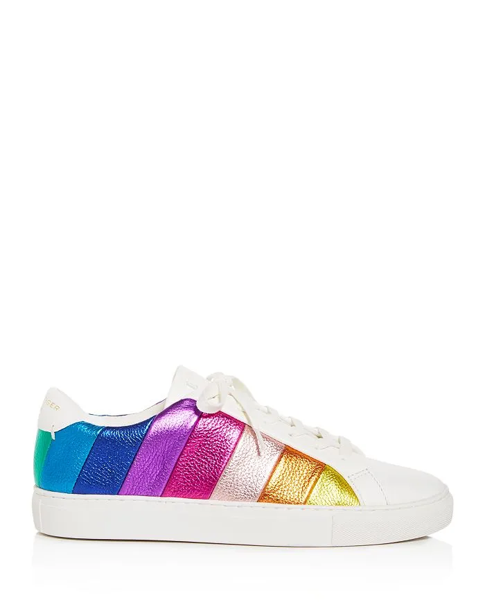 Lane KURT GEIGER LONDON Women's Striped Low Top Sneakers