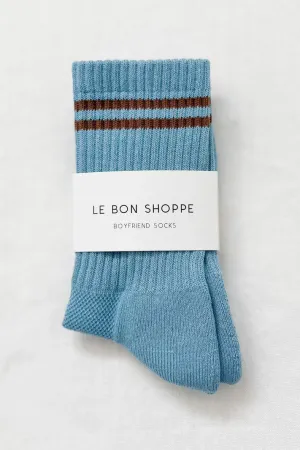 Le Bon Shoppe - Boyfriend Socks, Powder Blue