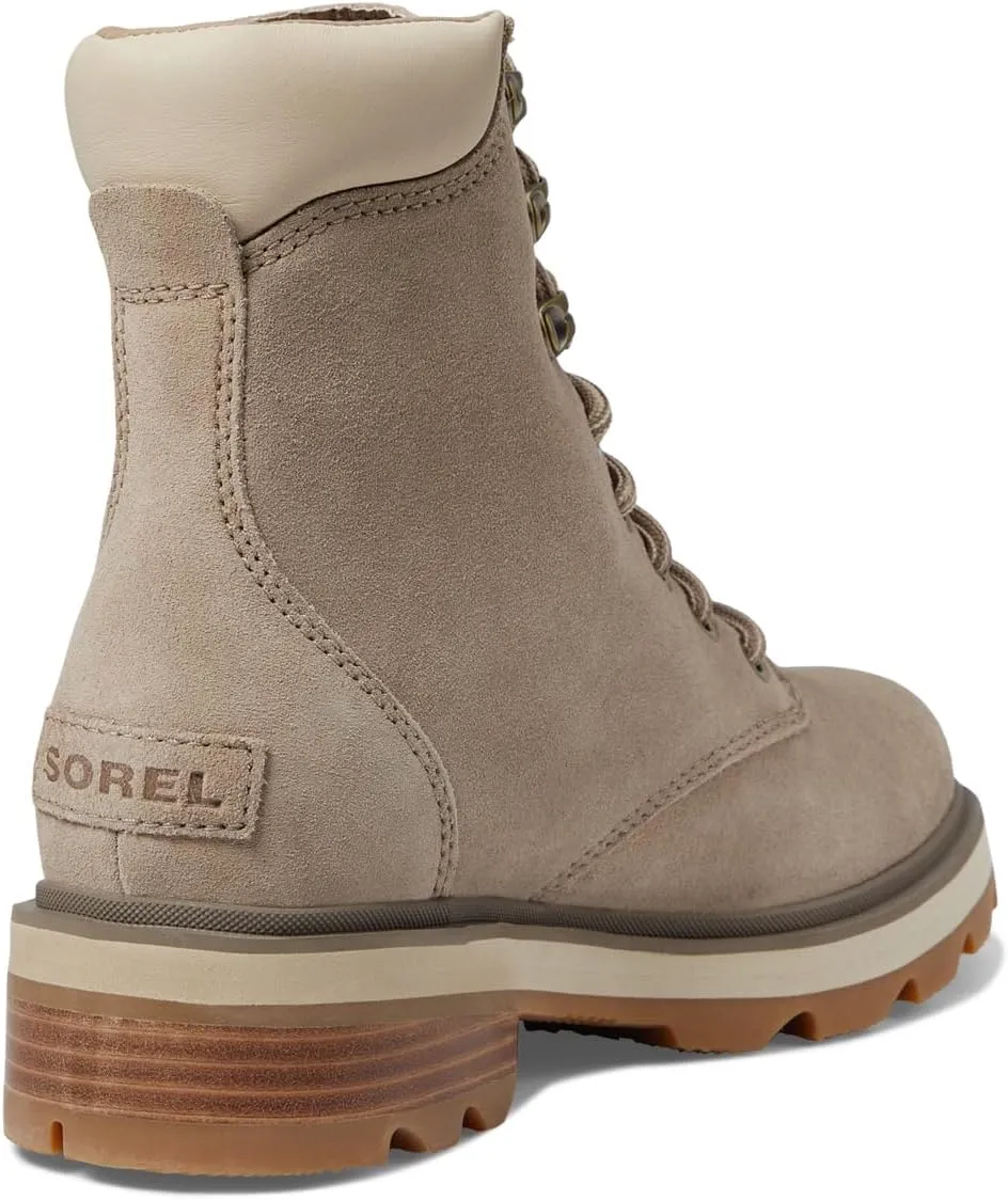 Lennox Lace STKD Waterproof SOREL Lace-Up Boots, Omega Taupe/Gum 2