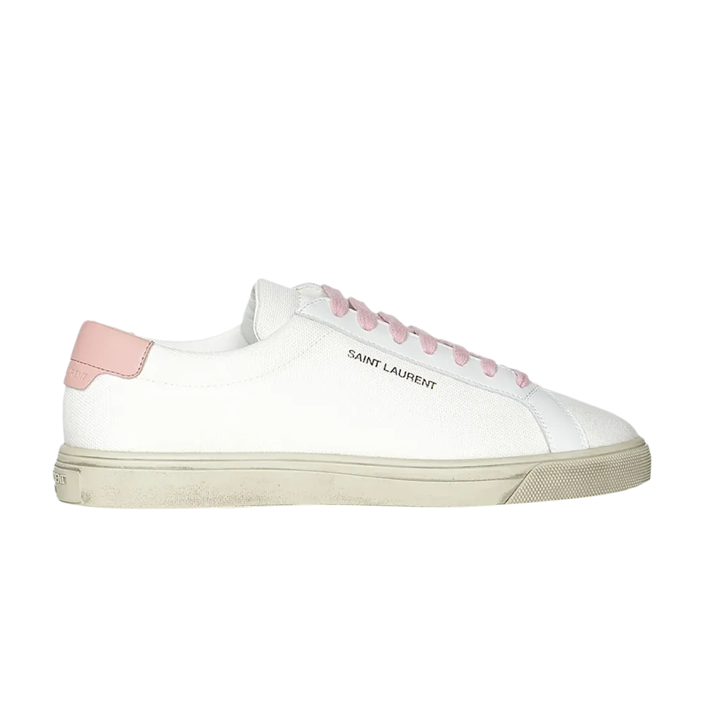 Low-top sneakers Saint Laurent Wmns Andy Low, white