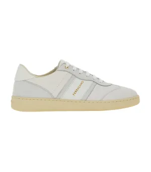 Low-Top Sneakers with Logo Optic White