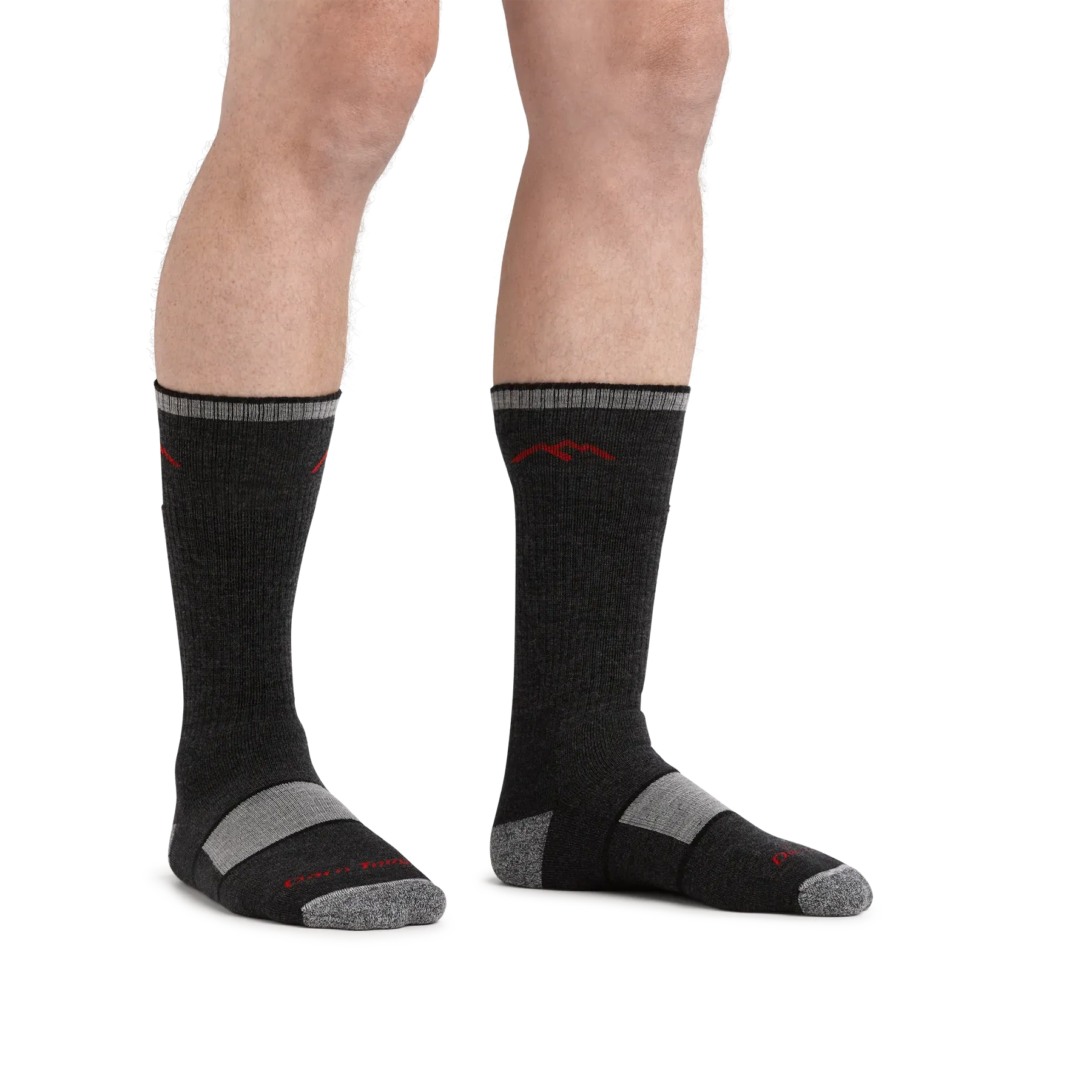 Men's Hiker Boot Midweight Hiking Sock - Charcoal