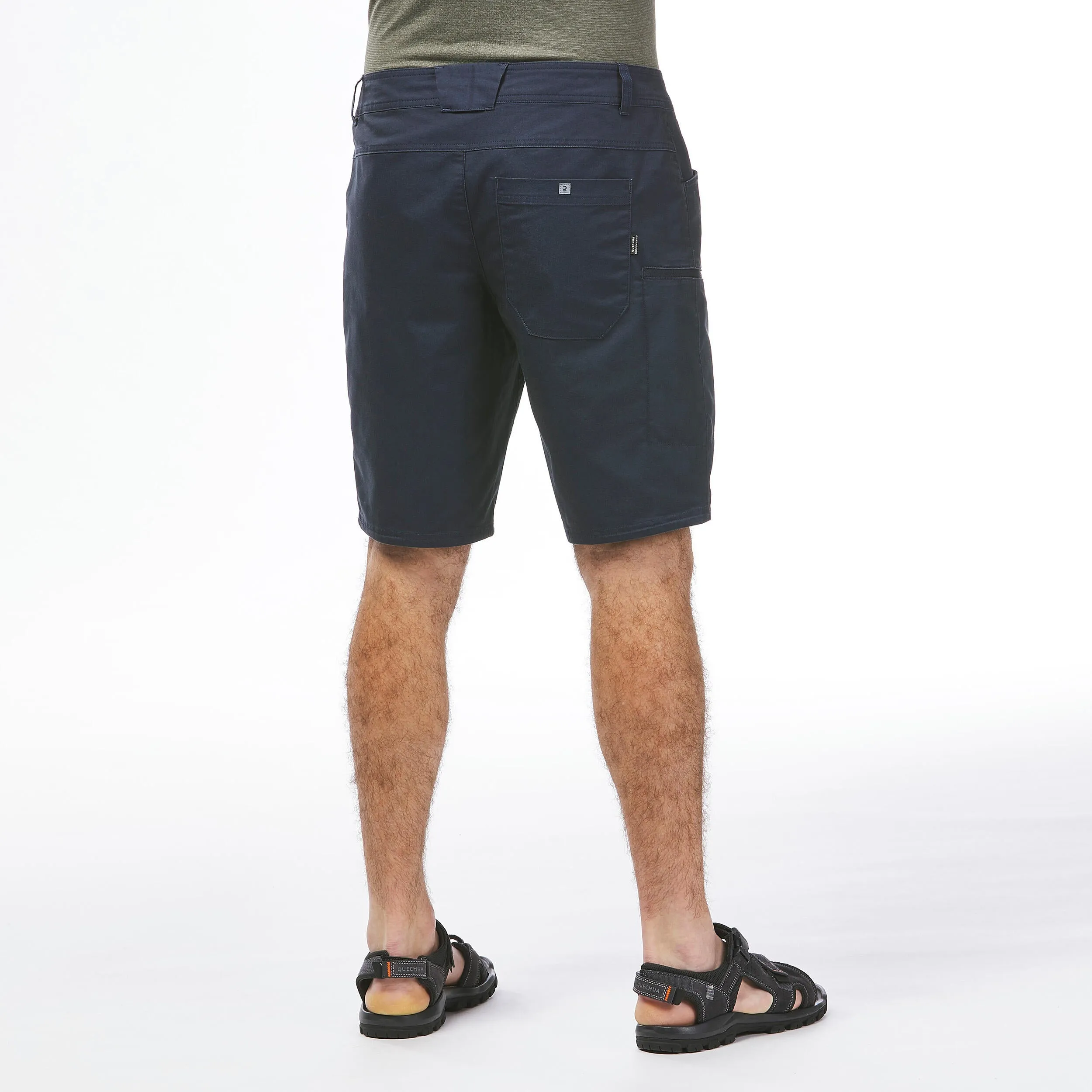 Men's hiking shorts Quechua NH500 standard, dark blue