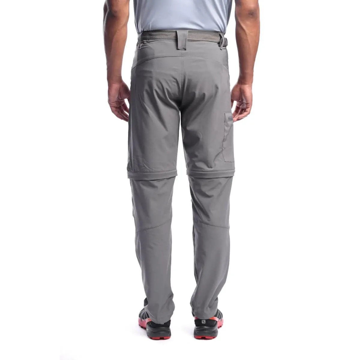 Men's Stretchable Pants for Trekking and Hiking Convertible to Shorts