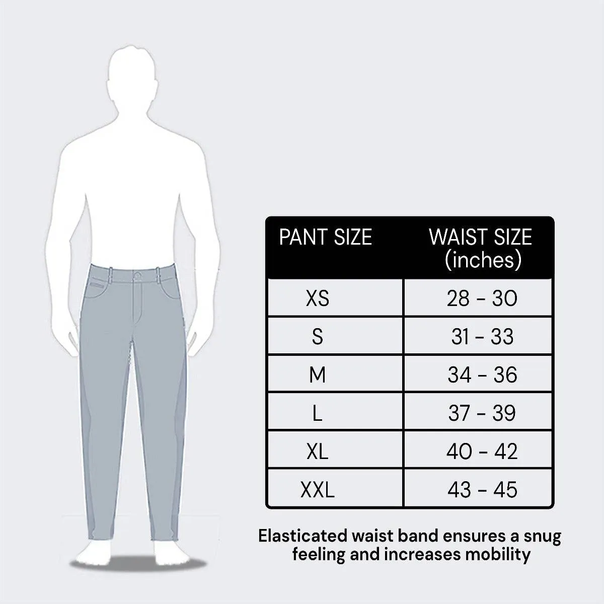 Men's Stretchable Pants for Trekking and Hiking Convertible to Shorts