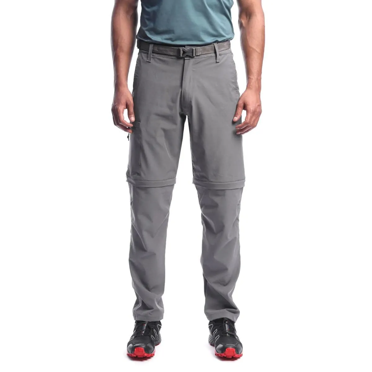 Men's Stretchable Pants for Trekking and Hiking Convertible to Shorts