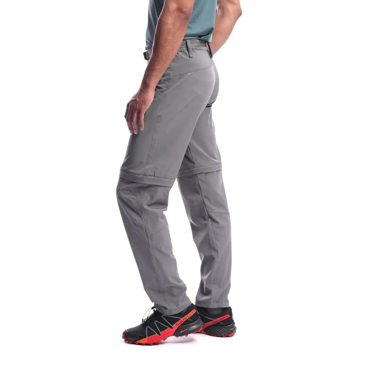 Men's Stretchable Pants for Trekking and Hiking Convertible to Shorts