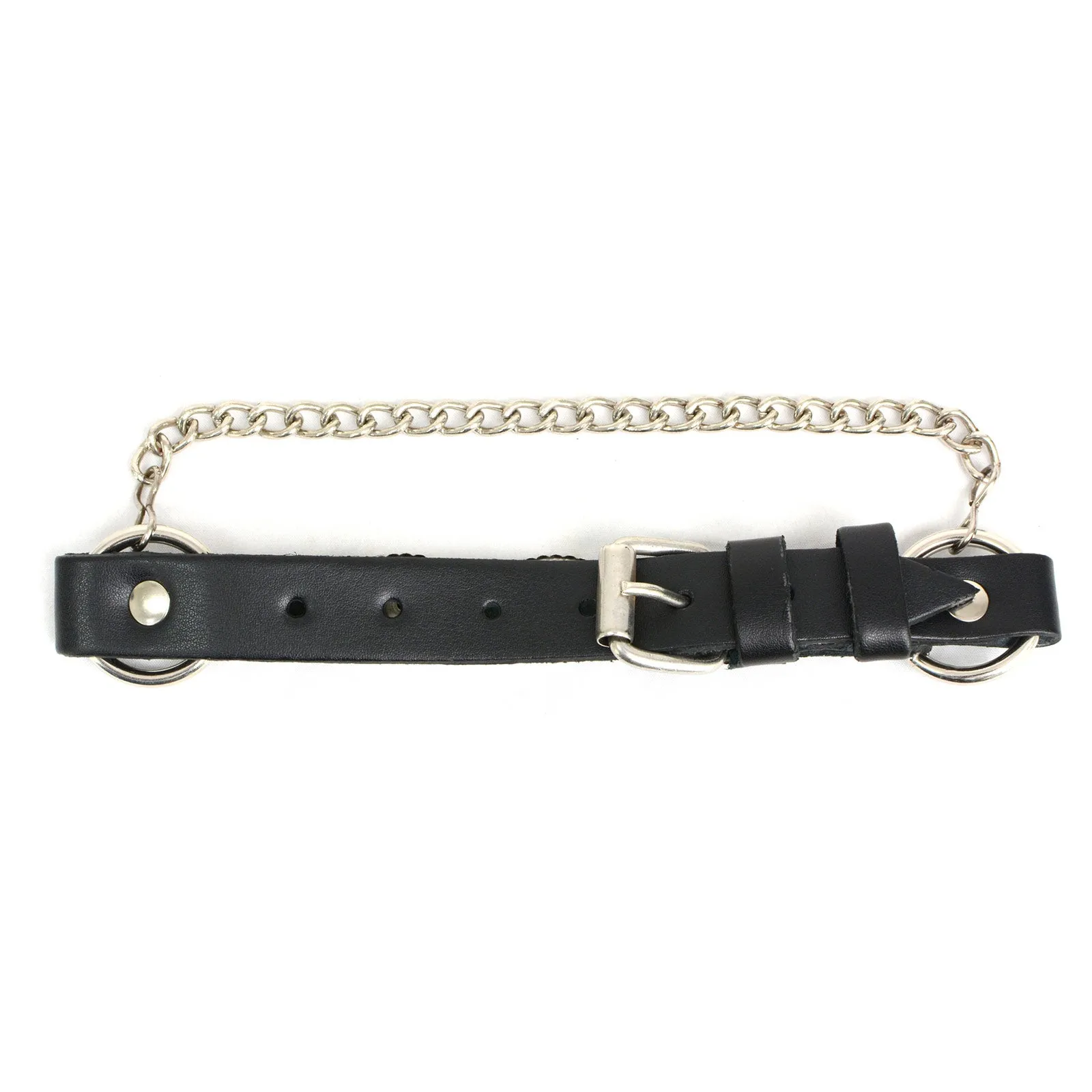 Milwaukee Leather MLA3008 Silver Vintage Concho's Biker Chain for