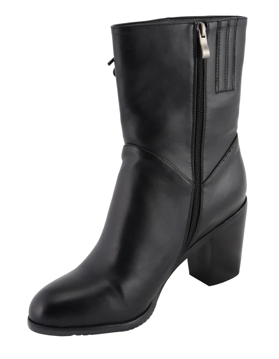 Milwaukee Performance MBL9436 Women's Black Lace Side Riding Boots