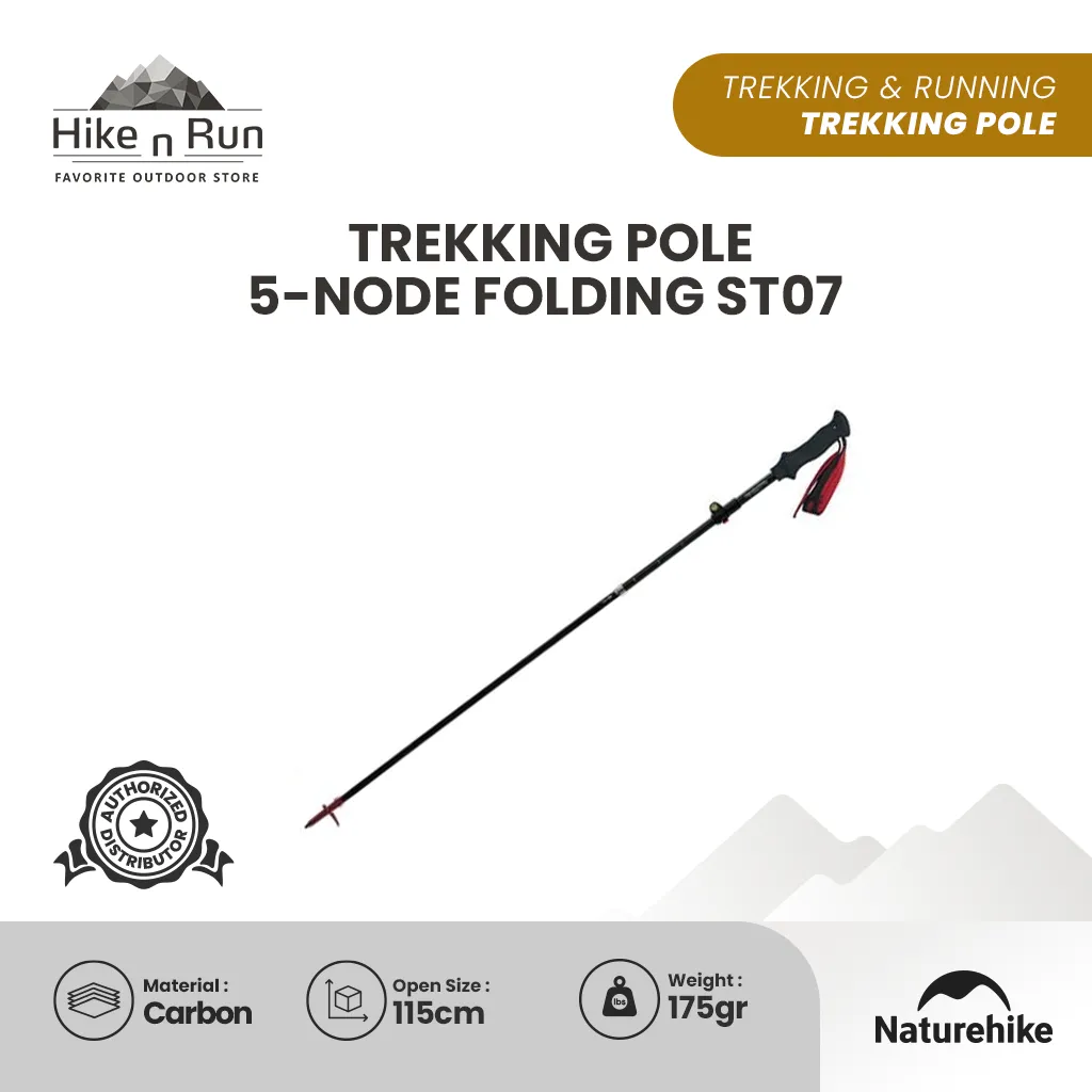 Naturehike ST07 Carbon Fiber Trekking Pole NH18D010-Z