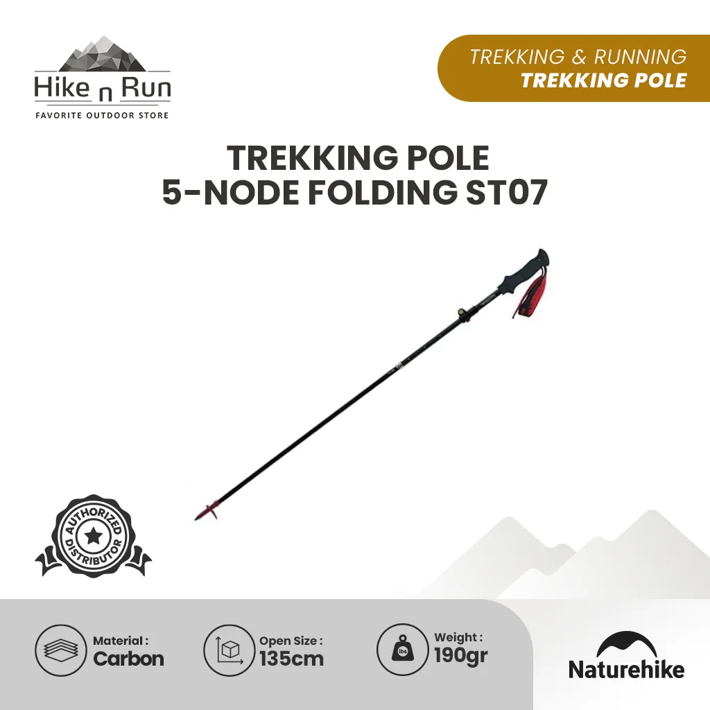 Naturehike ST07 Carbon Fiber Trekking Pole NH18D010-Z