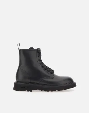 New City Black Ankle Boots for Men