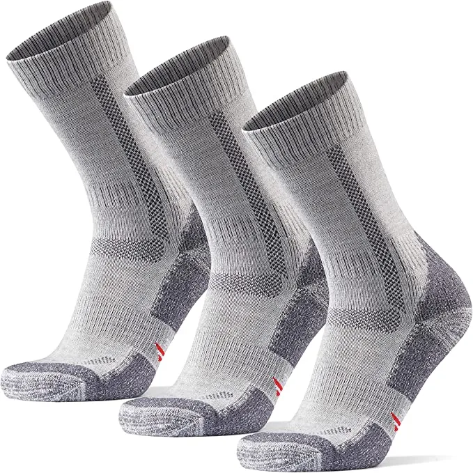 New Danish Endurance 3 Pack Merino Wool Hiking & Walking Socks, Trekking, Outdoor, Padding, Anti-friction! Fits women shoe 5-7 and men/children 3.5-6! Retails $45 