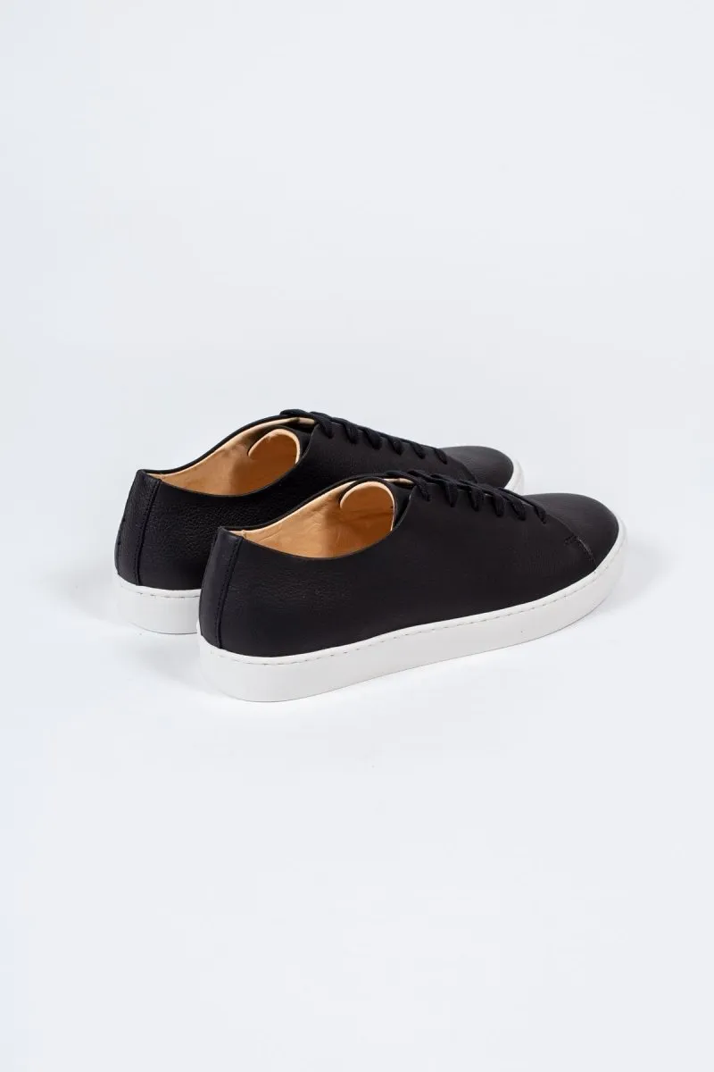 Oak Sneaker | Black Leather